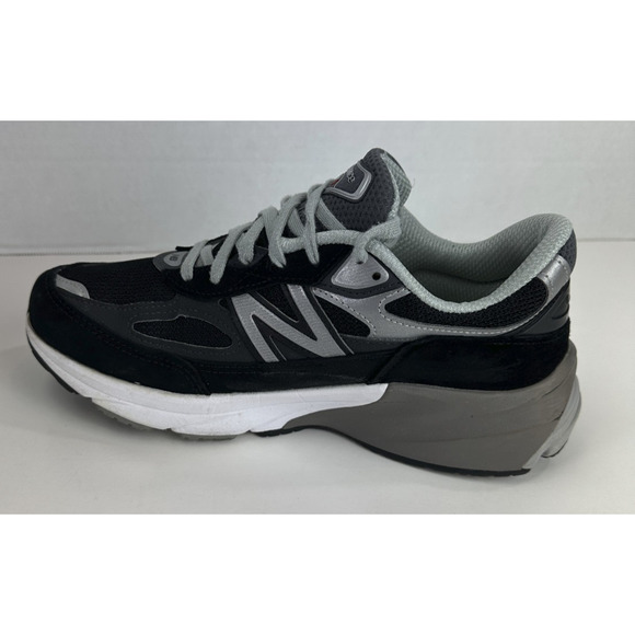 New Balance 990V6 Black Suede Shoes W990BK6 Sneakers Women’s Size 9 B USA Made - Picture 9 of 16